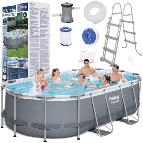 Rámový bazén 427x250x100cm Bestway 10in1 56620 Rámový bazén 427x250x100cm Bestway 10in1 56620
