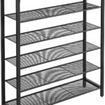 Regál na topánky Vasagle Lorado 100 cm hnedý