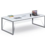Rokovací stôl Houseland Prime Meet 01 240 cm biely