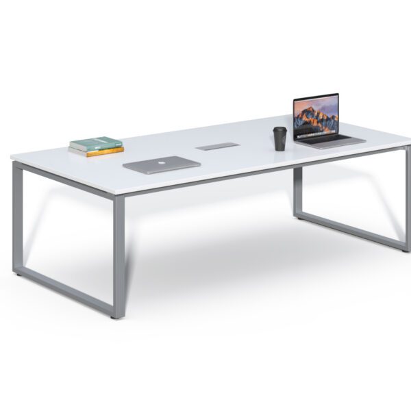 Rokovací stôl Houseland Prime Meet 01 240 cm biely