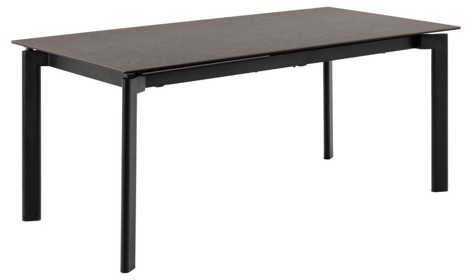 Rozkladací jedálenský stôl Palermo 180/240 cm čierny Rozkladací jedálenský stôl Palermo 180/240 cm čierny