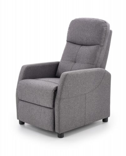 Rozkladacie relaxačné kreslo Lope tmavošedé Rozkladacie relaxačné kreslo Lope tmavošedé