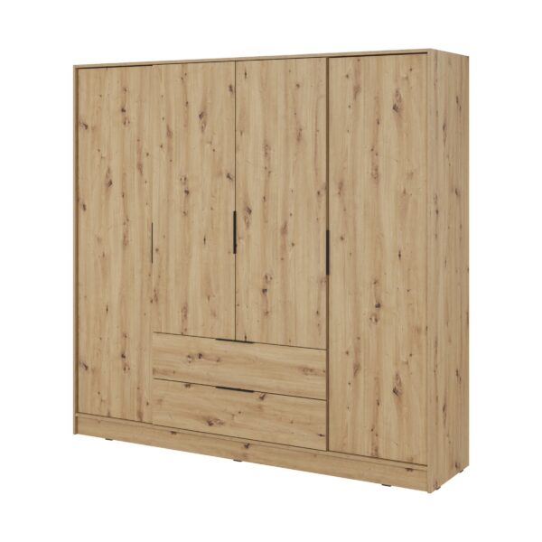 Šatníková skriňa Kelly 4D 206 cm dub artisan