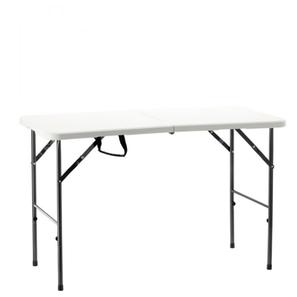 Skladací cateringový stôl PEGGY 120 cm biely