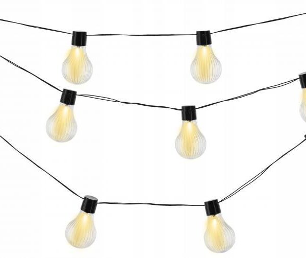 Solárna LED svetelná reťaz Stripes 3
