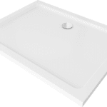 Sprchová vanička MEXEN SLIM 100x80 cm + sifón biela