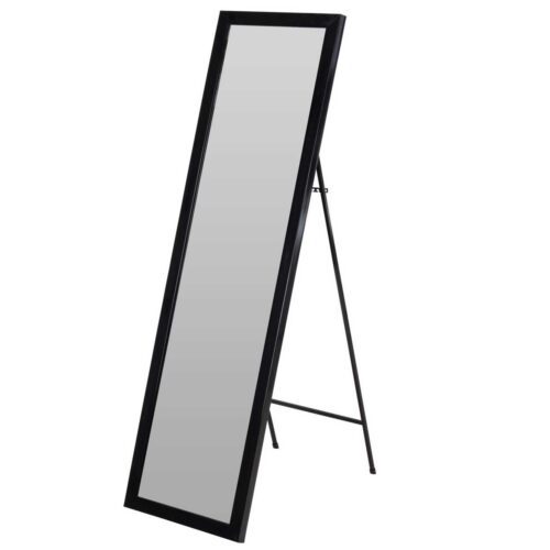 Stojacie zrkadlo EVAN 125x36 cm čierne Stojacie zrkadlo EVAN 125x36 cm čierne