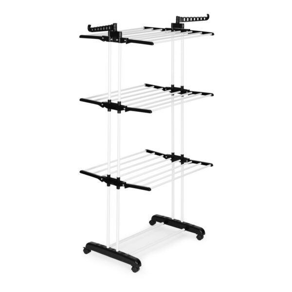 Sušiak na bielizeň HOME 73 cm biely/čierny