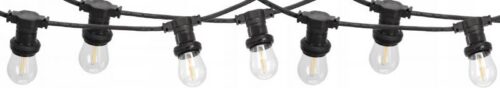 Svetelná LED reťaz Dury 10 m 230 V čierna/teplá biela Svetelná LED reťaz Dury 10 m 230 V čierna/teplá biela