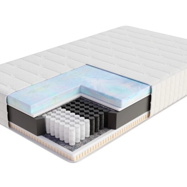 Taštičkový matrac Lumino 29 cm biely