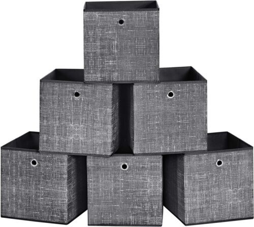 Úložné boxy Fora šedé - 6 kusů Úložné boxy Fora šedé - 6 kusů