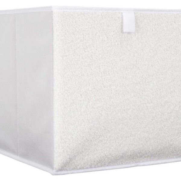 Úložný textilný box SOFT CUBE 30 cm biely