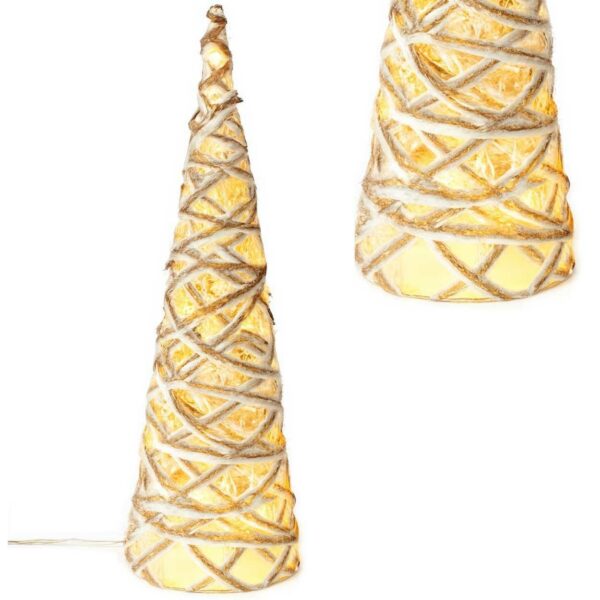 Vianočný LED stromček HOLLY 40 cm teplá biela