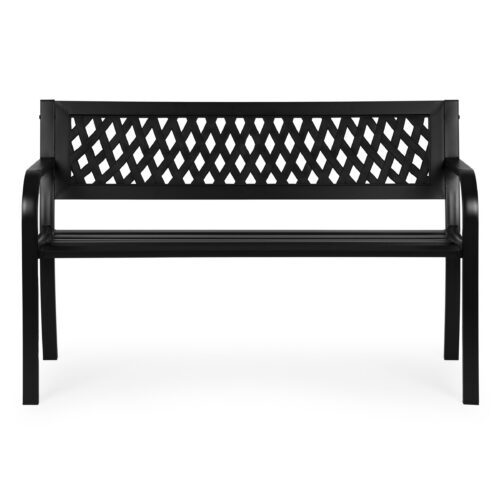 Zahradní lavička Mariner 120 cm černá Zahradní lavička Mariner 120 cm černá