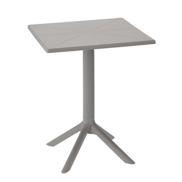 Zahradní stolek Fintro 60 cm šedý