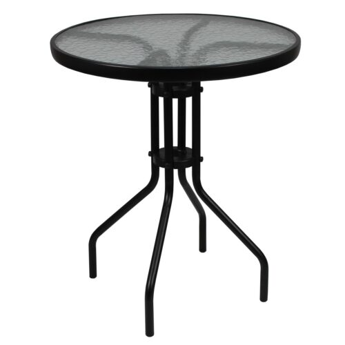 Zahradní stůl Bistro 60 cm černý Zahradní stůl Bistro 60 cm černý