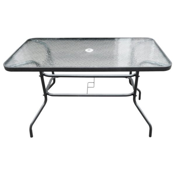 Záhradný stôl NEO 150 cm čierny