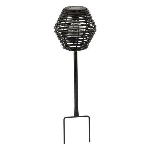 Zapichovací solární lampa MIKY 52 cm černá Zapichovací solární lampa MIKY 52 cm černá