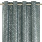 Záves AmeliaHome CASPE s priechodkami 140x250 cm šalviový