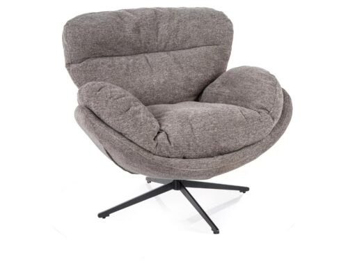 Designové otočné křeslo Florence šedé Designové otočné křeslo Florence šedé
