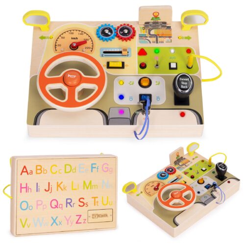 Dřevěná multifunkční LED tabule CAR vícebarevná Dřevěná multifunkční LED tabule CAR vícebarevná