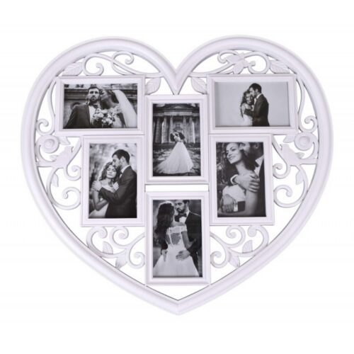 Fotorámček v tvare srdca Breva 10x15 cm Fotorámček v tvare srdca Breva 10x15 cm