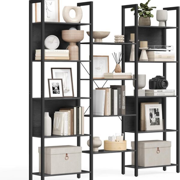 Knihovna Vasagle Rouros černá