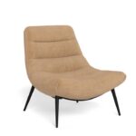 Lounge křeslo Milford světle hnědé