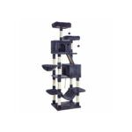 Mačacie škrabadlo Climbery 206 cm tmavo šedé