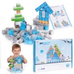 Magnetická stavebnice 124 ks FROST KINGDOM MAGIC vícebarevná