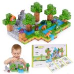 Magnetická stavebnice 142 ks DINO WORLD vícebarevná