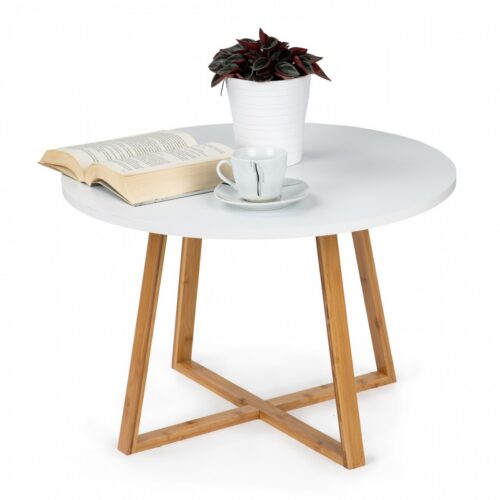Odkladací stolík Alva 60 cm biely Odkladací stolík Alva 60 cm biely