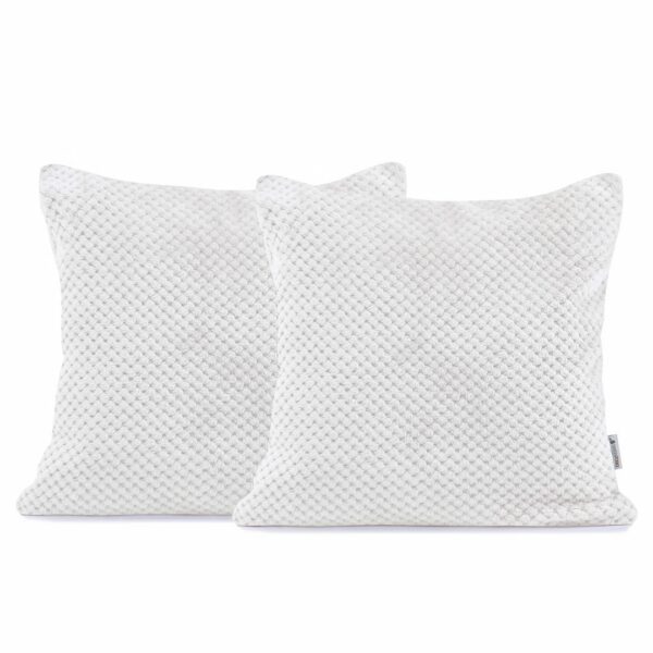 Povlak na vankúš DecoKing HENRY 45x45 cm biely