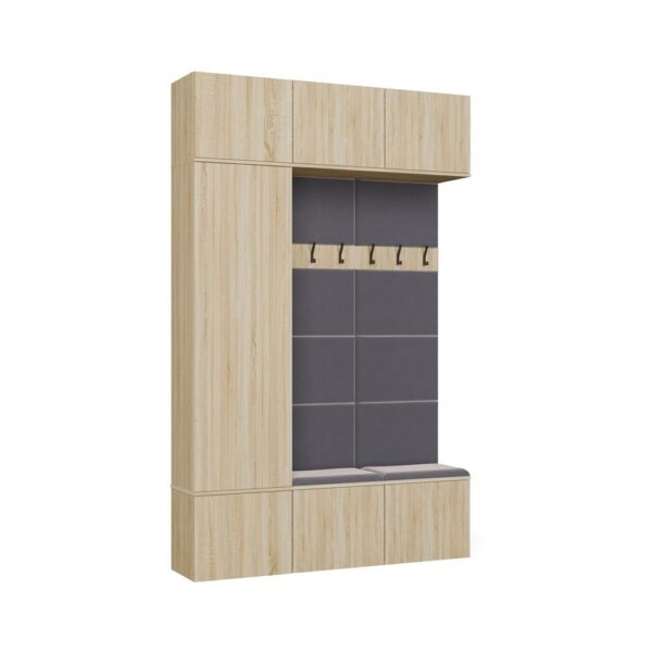 Předsíňová stěna Haga 1Sz2W 150 cm dub Sonoma