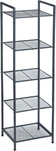 Regál Debra 128 cm černý Regál Debra 128 cm černý