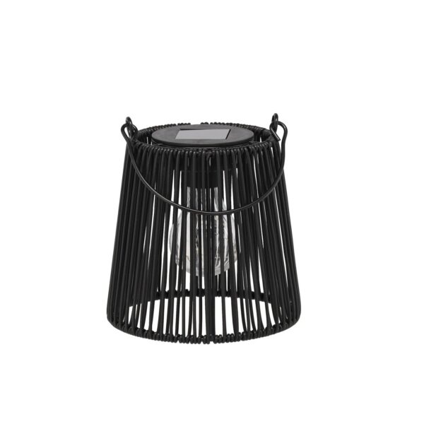 Solární lampa ONLY 17 cm černá