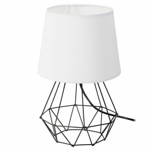 Stolová lampa DIAMENT 2v1- čierna/biela Stolová lampa DIAMENT 2v1- čierna/biela