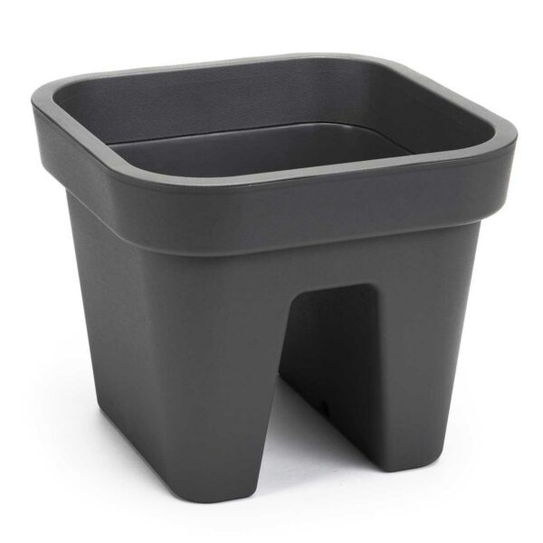 Balkónový truhlík Lys 29 cm antracitový