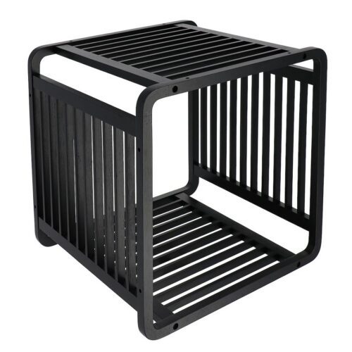 Bambusová koupelnová police Cube černá Bambusová koupelnová police Cube černá