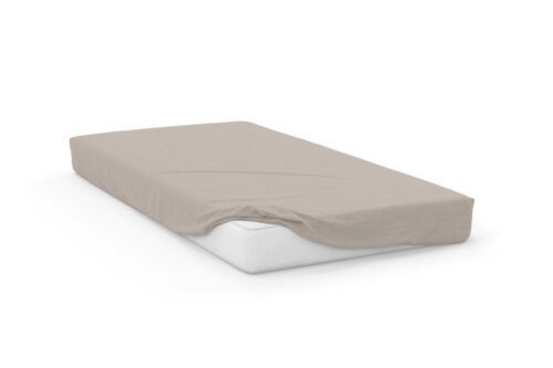 Bavlněné Jersey prostěradlo SOFT 180x200 cm + 25 cm šedé Bavlněné Jersey prostěradlo SOFT 180x200 cm + 25 cm šedé