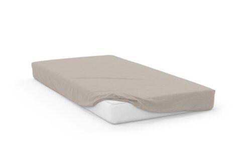 Bavlněné Jersey prostěradlo SOFT 90x200 cm + 25 cm šedé Bavlněné Jersey prostěradlo SOFT 90x200 cm + 25 cm šedé
