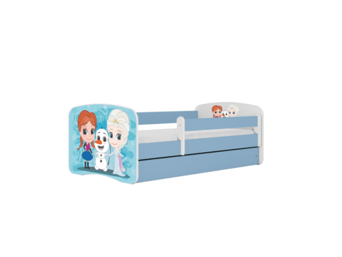 Detská posteľ Babydreams Snehové princezné modrá Detská posteľ Babydreams Snehové princezné modrá