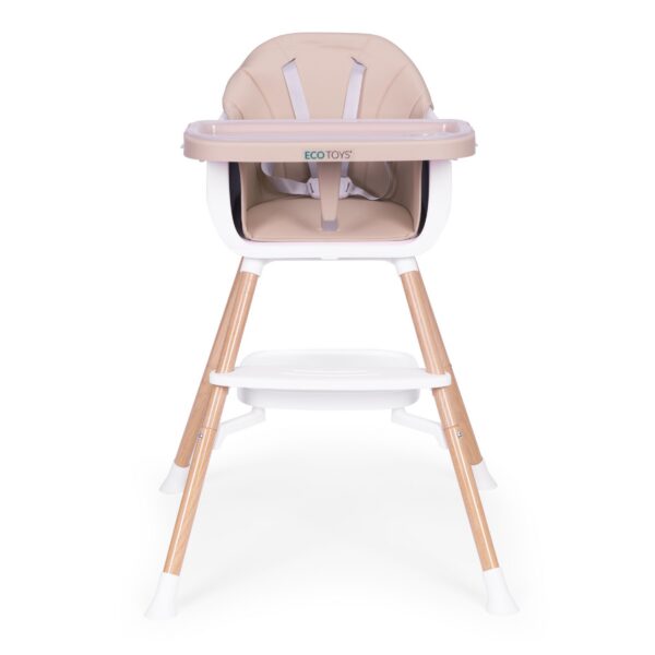 Detská stolička 2v1 BABY ECOTOYS béžová
