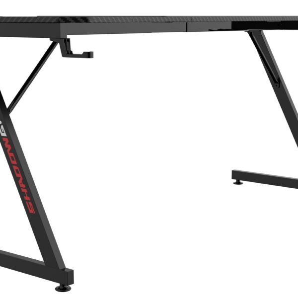 Herný stôl SHADOW GAMER 1.1 160 cm čierny