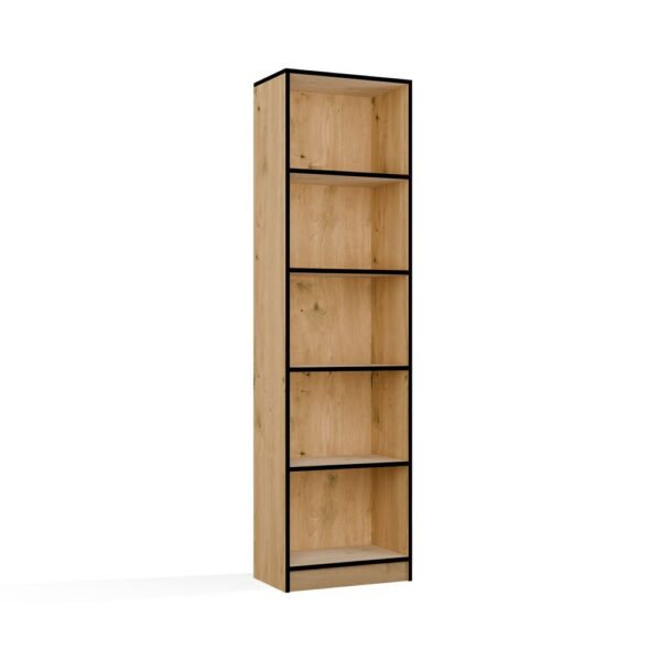 Knihovna R50 50 cm dub Artisan/černá