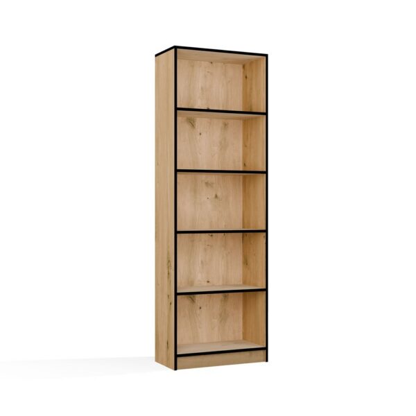 Knihovna R60 60 cm dub Artisan/černá