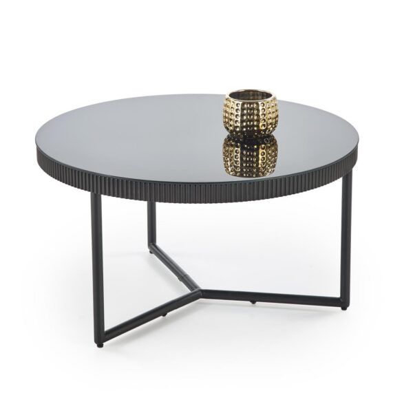 Konferenčný stolík Cosmo 80 cm čierny
