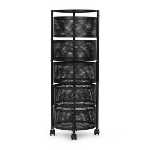 Kuchynský vozík Eliane 87 cm čierny Kuchynský vozík Eliane 87 cm čierny