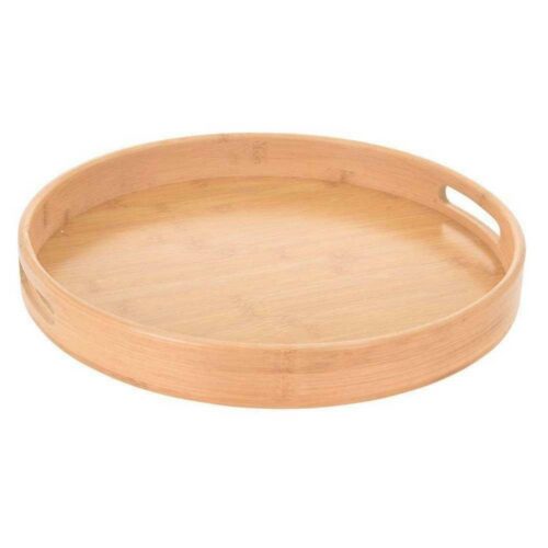 Kulatý bambusový podnos TAJ 40 cm natural Kulatý bambusový podnos TAJ 40 cm natural