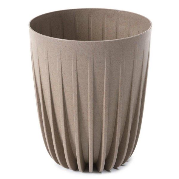 Kvetináč PÁSKOVANÝ ECO I 39 cm latte